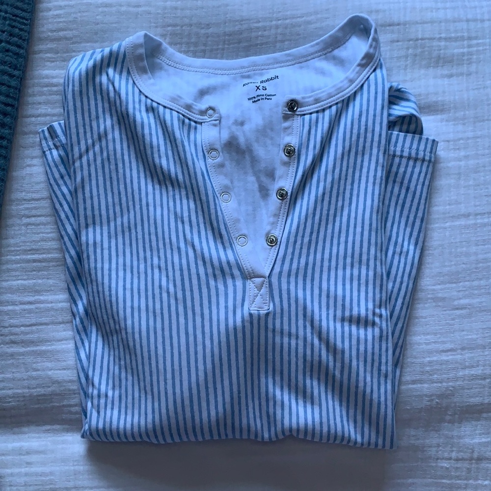 NWOT RARE Roller Rabbit Pajama Set - Picture 2 of 5